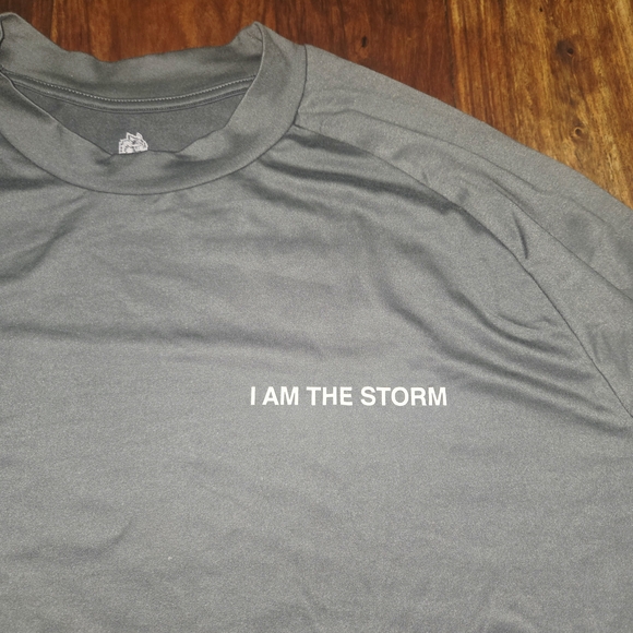 Darc Sport Men's Dry-Fit Gray Shirt - Picture 3 of 8